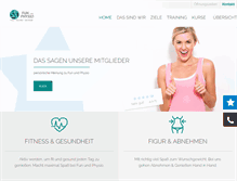 Tablet Screenshot of fun-physio.de